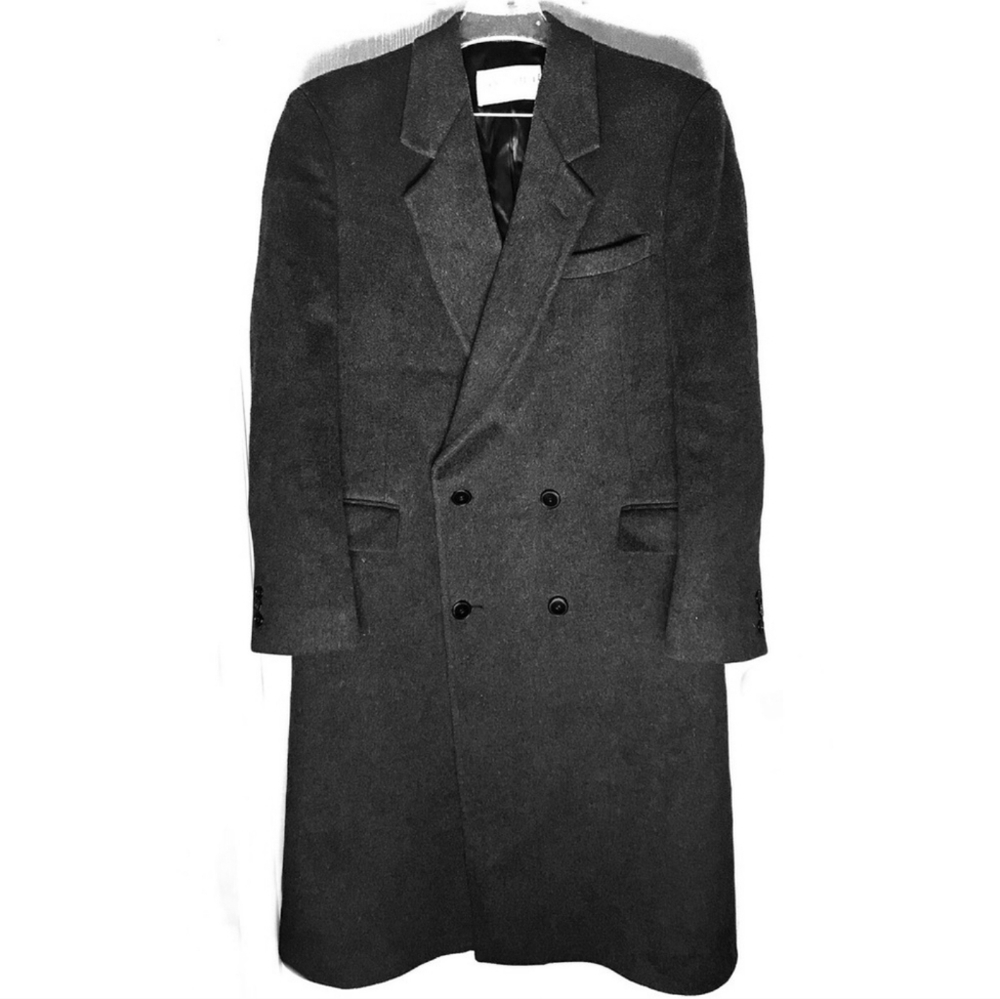 Authentic YSL Saint Laurent Men's Wool coat